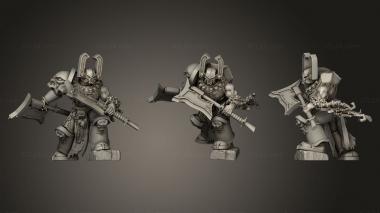 Military figurines Karnoso 3d model